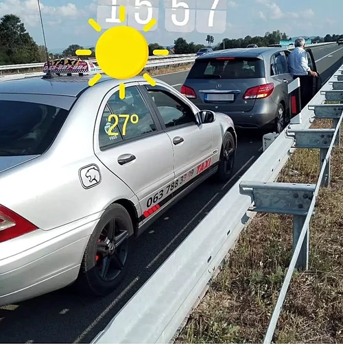 Taxi vozilo spremno za polazak